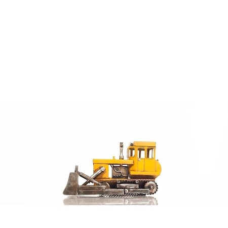 Old Modern Handicrafts Metal Handmade Tin Bulldozer AR002